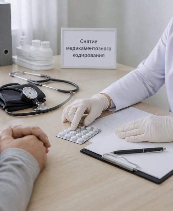 Снятие медикаментозного кодирования в Тихорецке от 5154 р. | Медзона