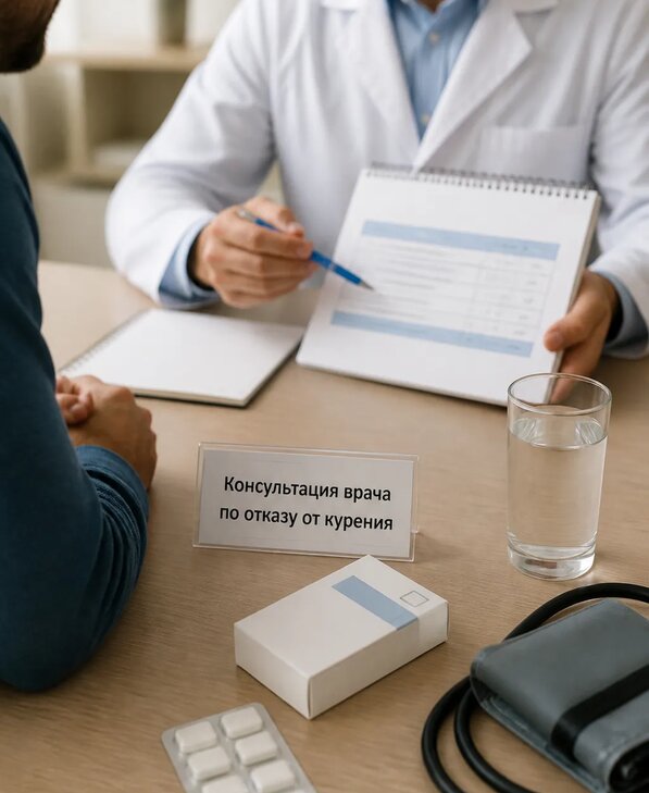 Консультация врача по отказу от курения для взрослых в Тихорецке